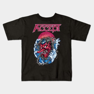 Accept Metal Heart Kids T-Shirt